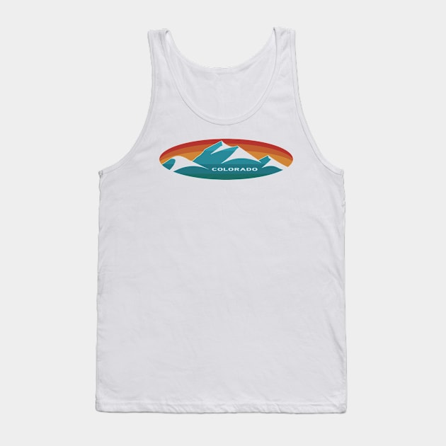 colorado landscape icon Tank Top by pholange